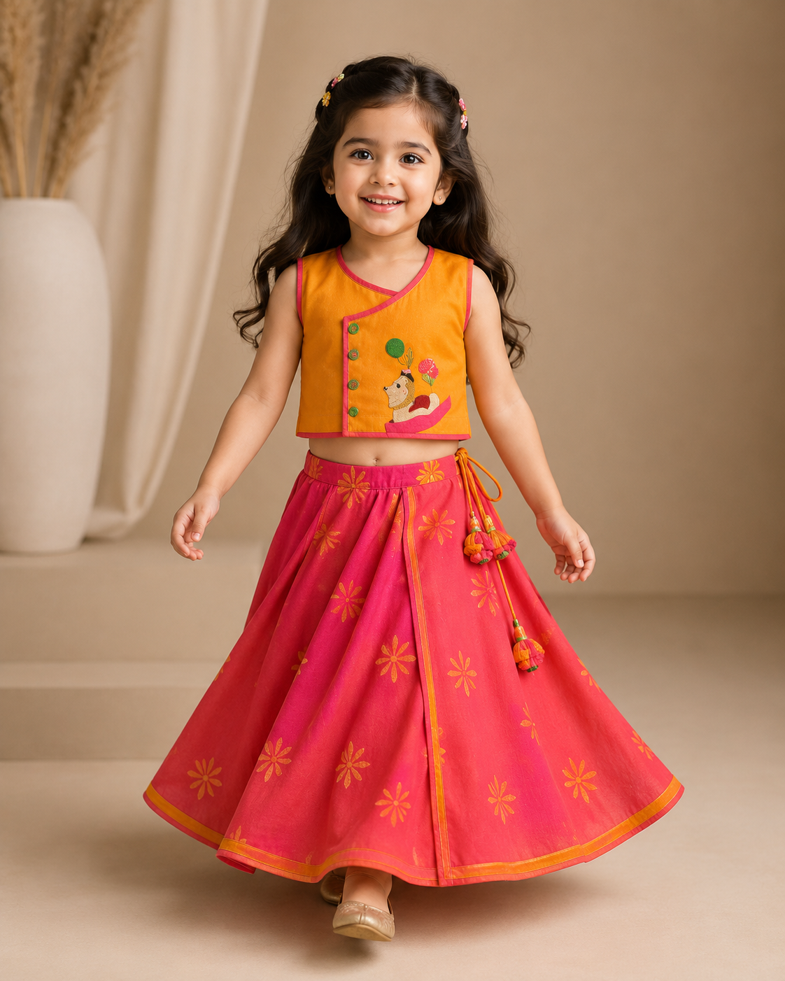 Pre Order: Radha Rangini Lehenga Set