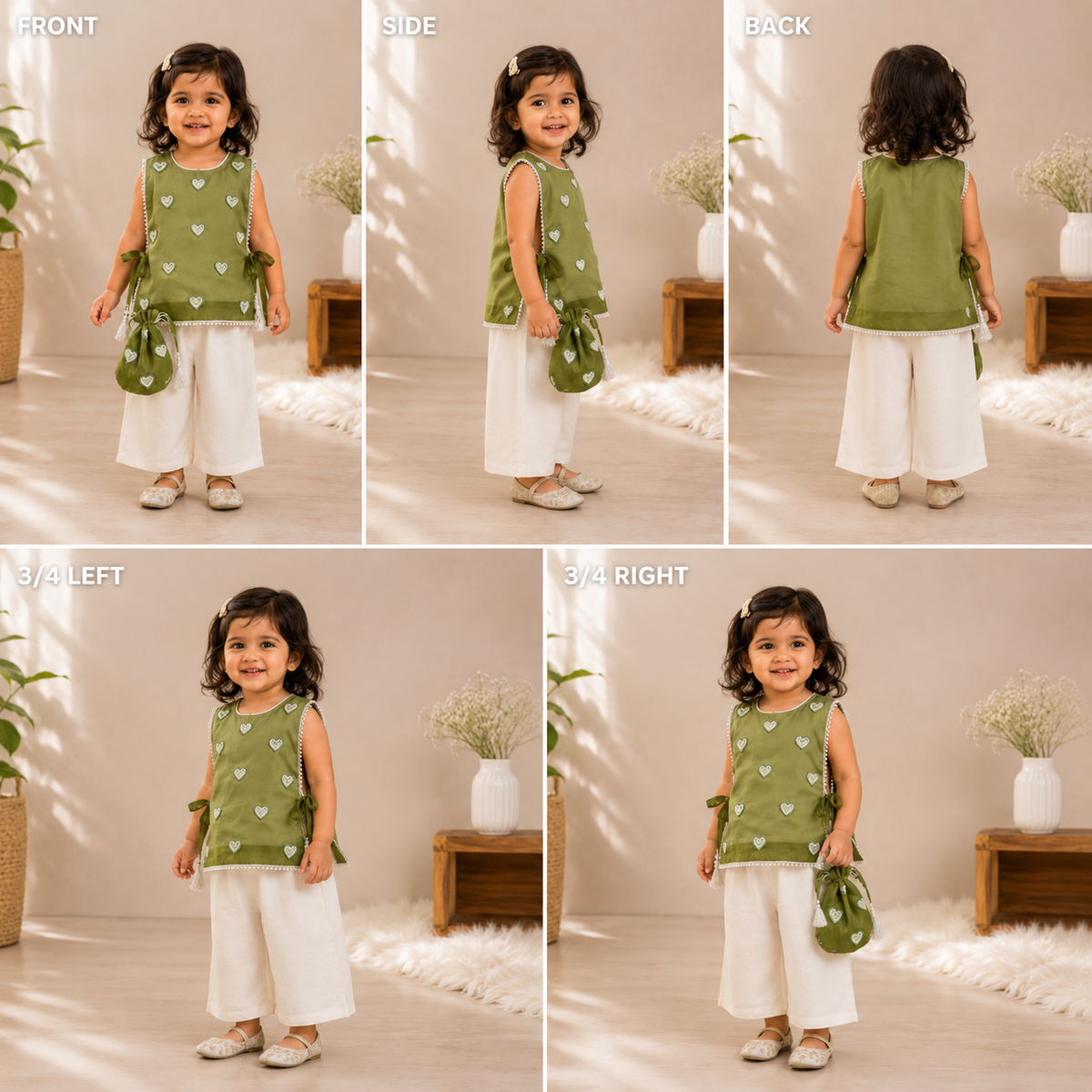 Pre Order: The Sweetheart Olive Co-ord