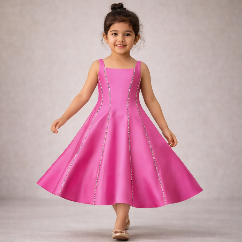 Pre Order: Blush Sparkle Princess Dress