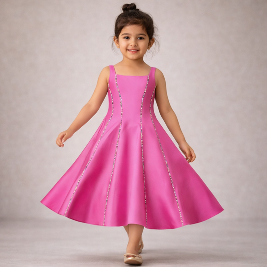 Pre Order: Blush Sparkle Princess Dress