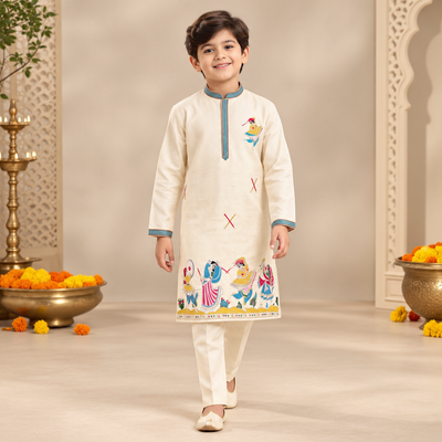 Pre Order:Rangoli Royale Kurta Set