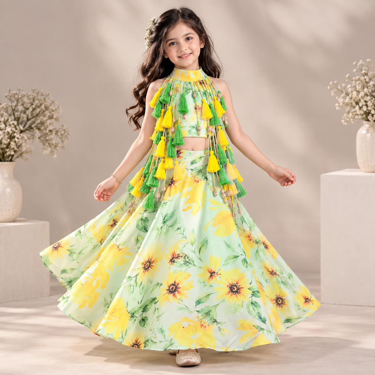 Pre Order: Meher Bloom Lehenga
