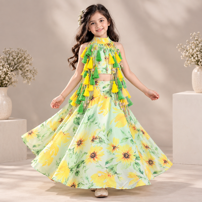 Pre Order: Meher Bloom Lehenga