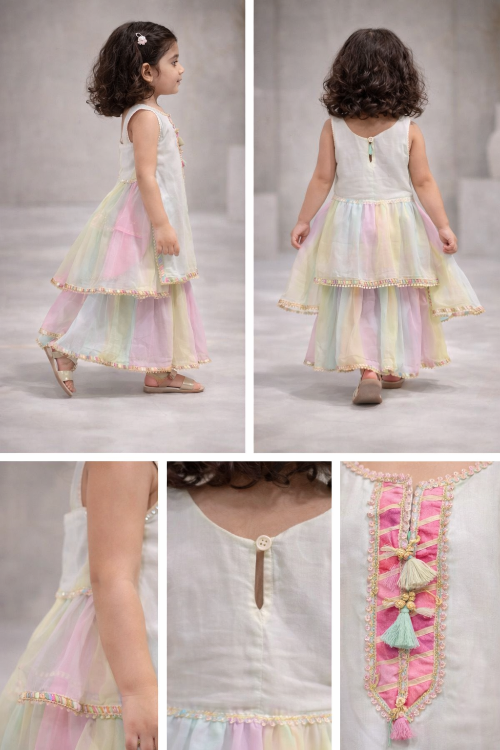 Pre Order: Pastel Princess Sharara Set