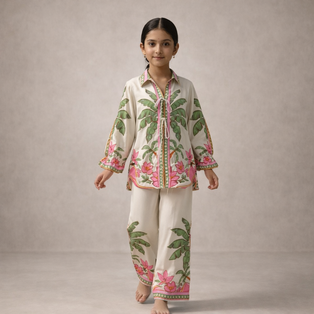 Pre Order: Palm Blossom Co-ord Set