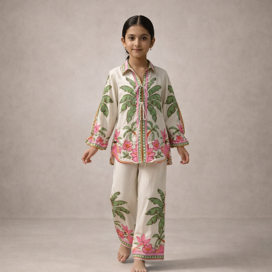 Pre Order: Palm Blossom Co-ord Set