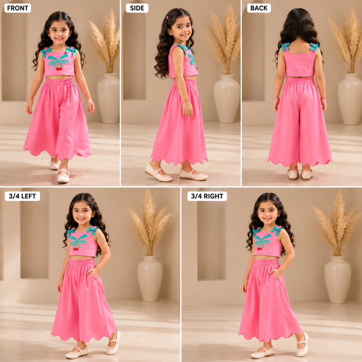 Pre Order: Cherry Flutter Co-ord Set