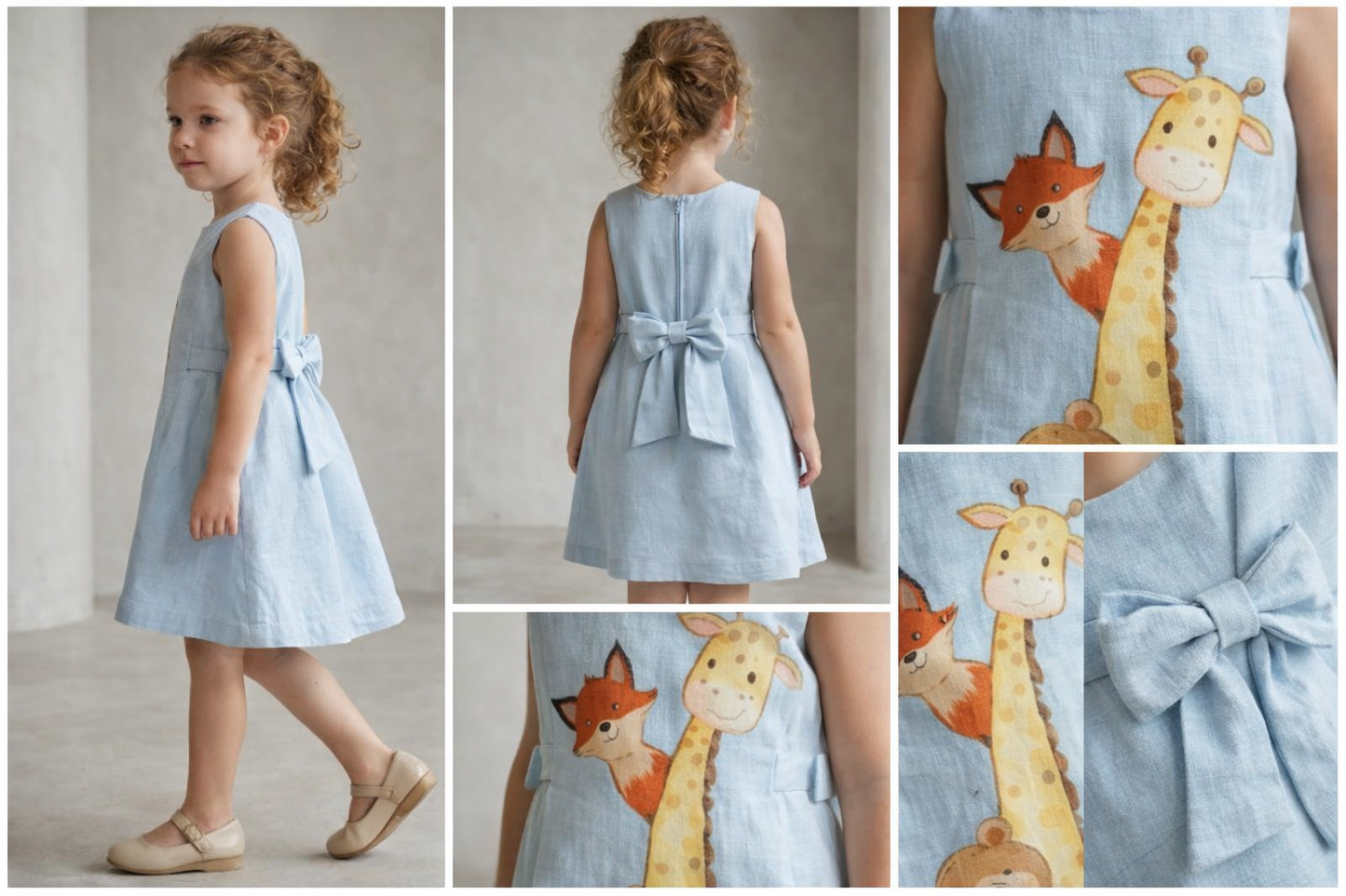 Pre Order: Sky Safari Friends Dress