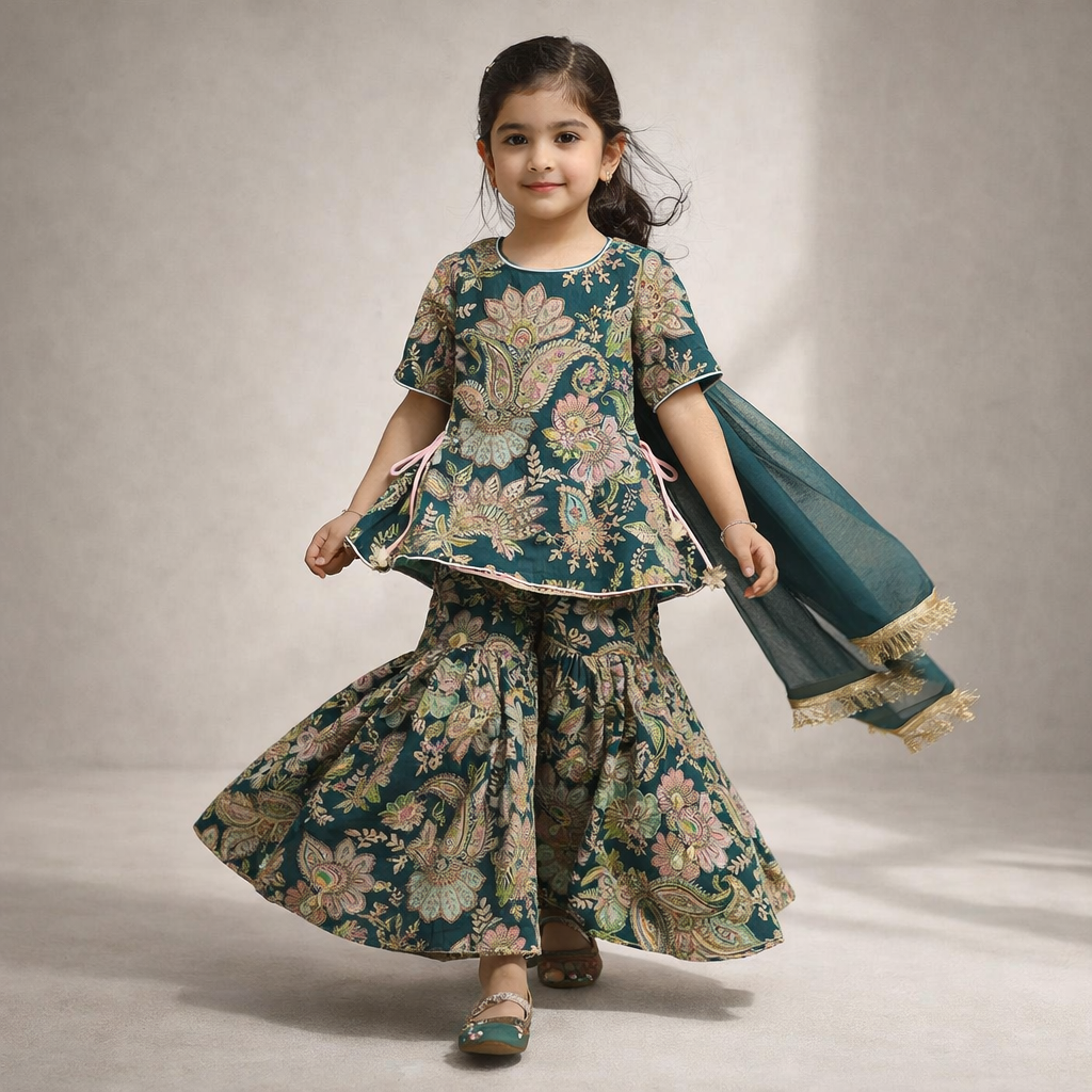 RTD Pre Order: Neel Panna Angrakha Set