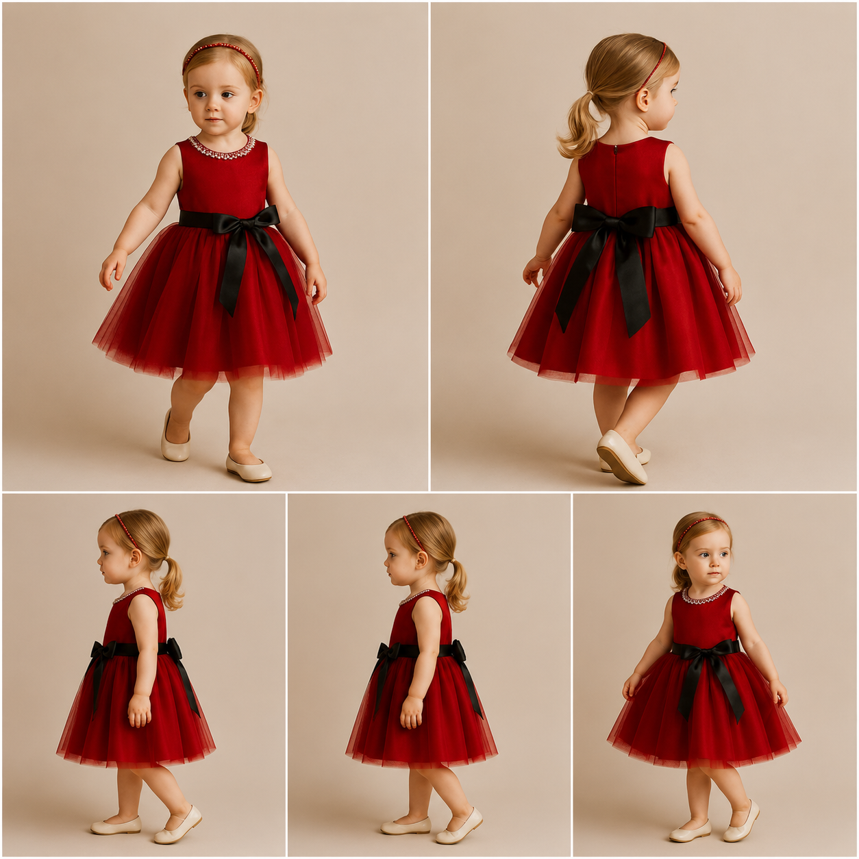 Pre Order: Alfie Red Net Dress
