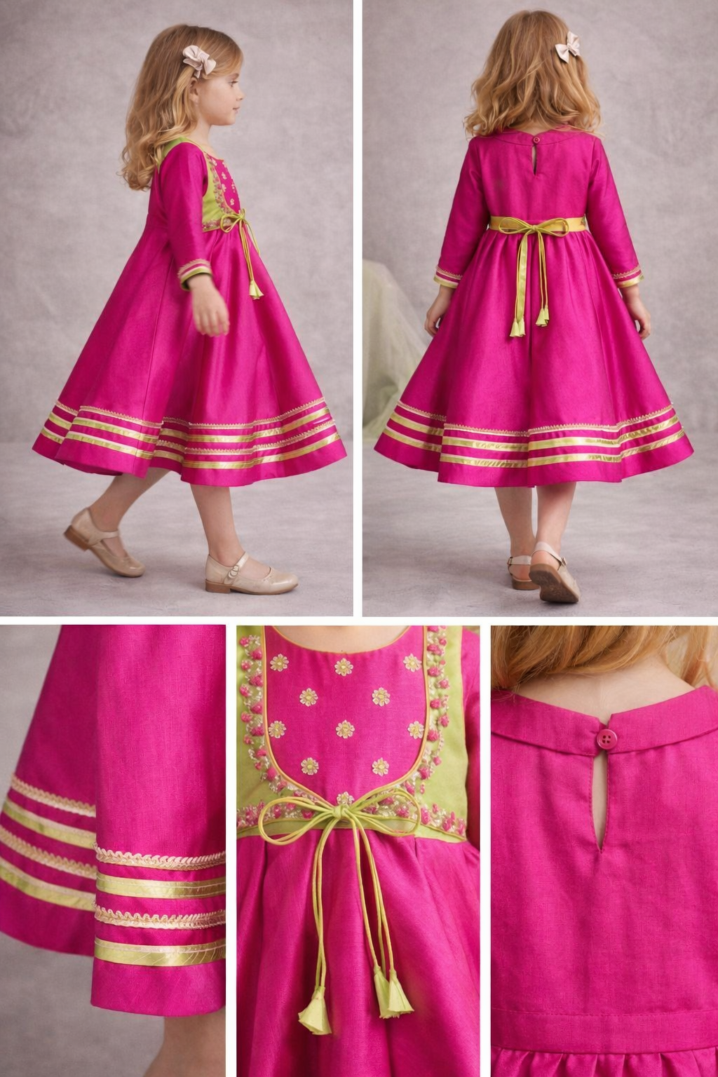Pre Order: Little Rani Festive Dress