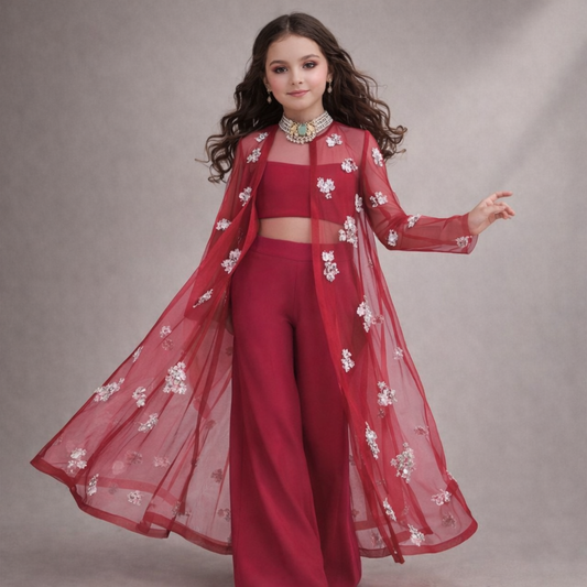 Pre Order: Crimson Rose Co-ord Set