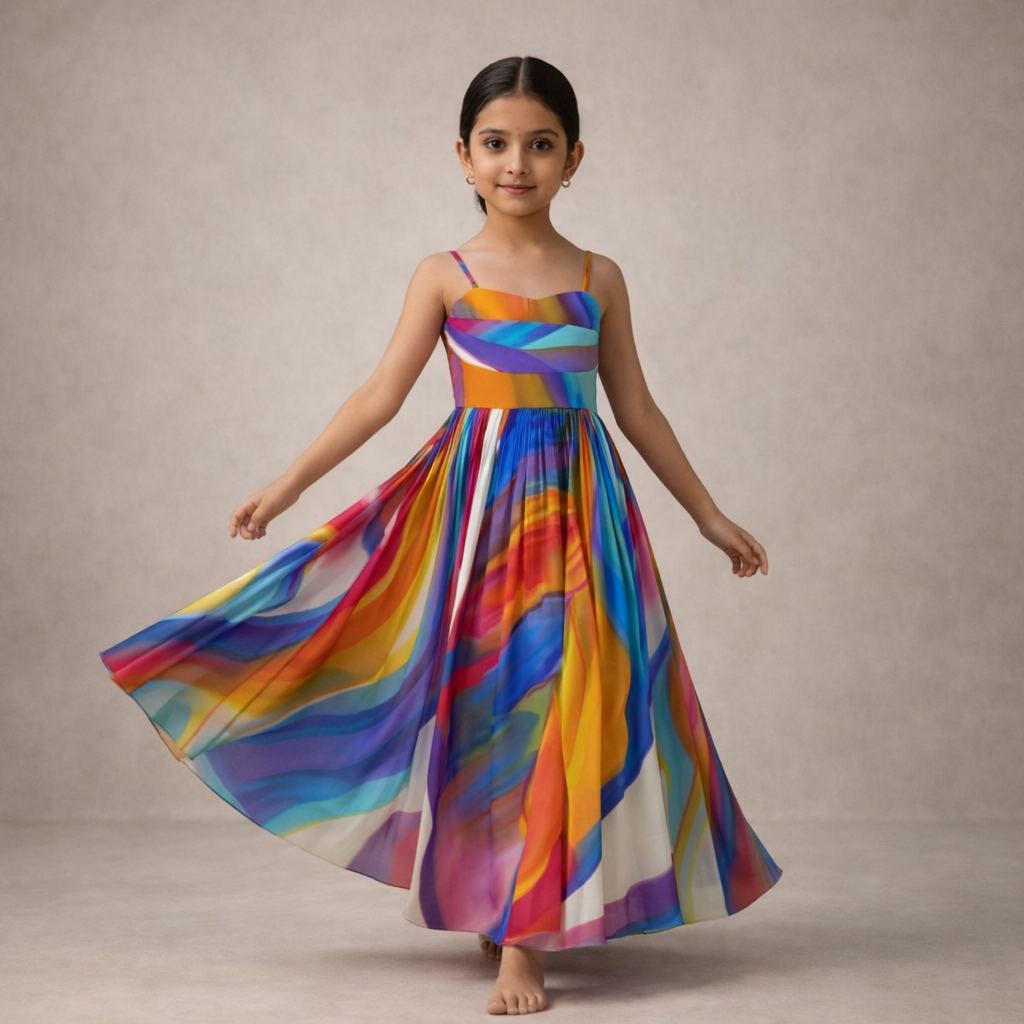 Pre Order: Rainbow Rhapsody Gown
