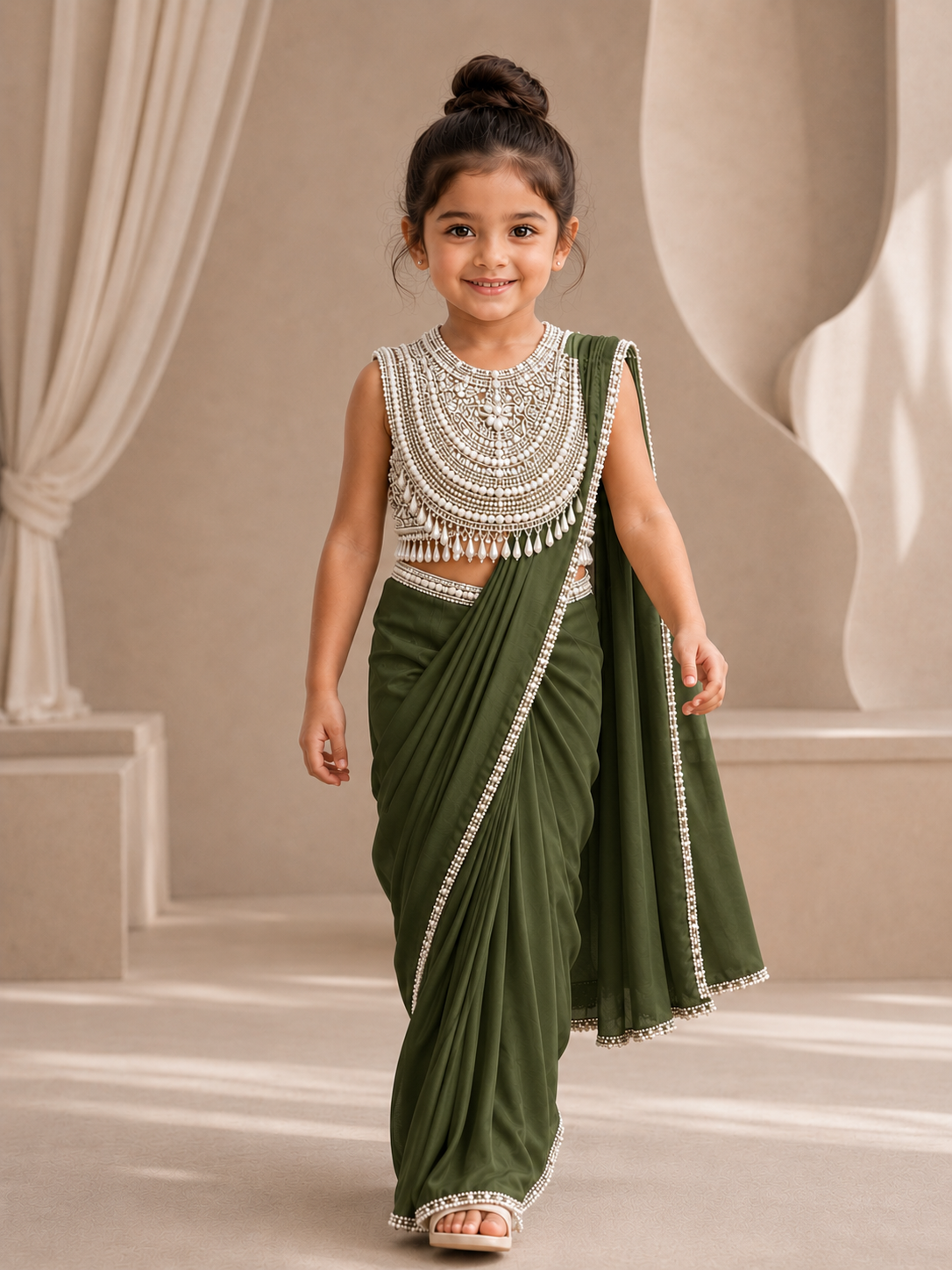 Pre Order: Little Maharani Saree