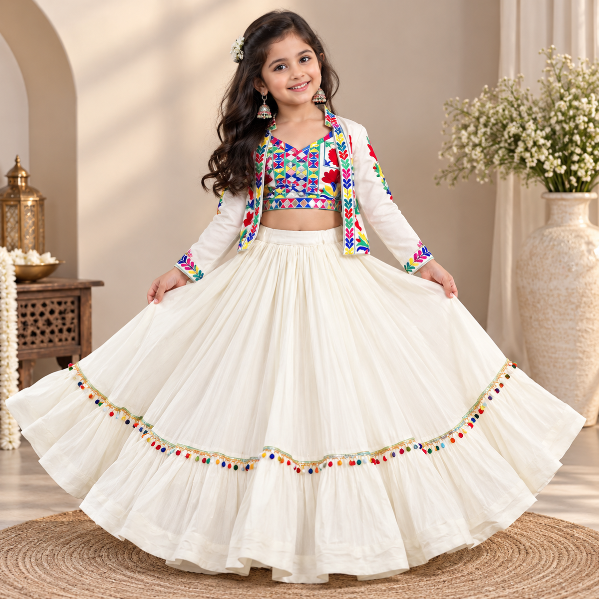 Pre Order : Rang Bahaar Lehenga