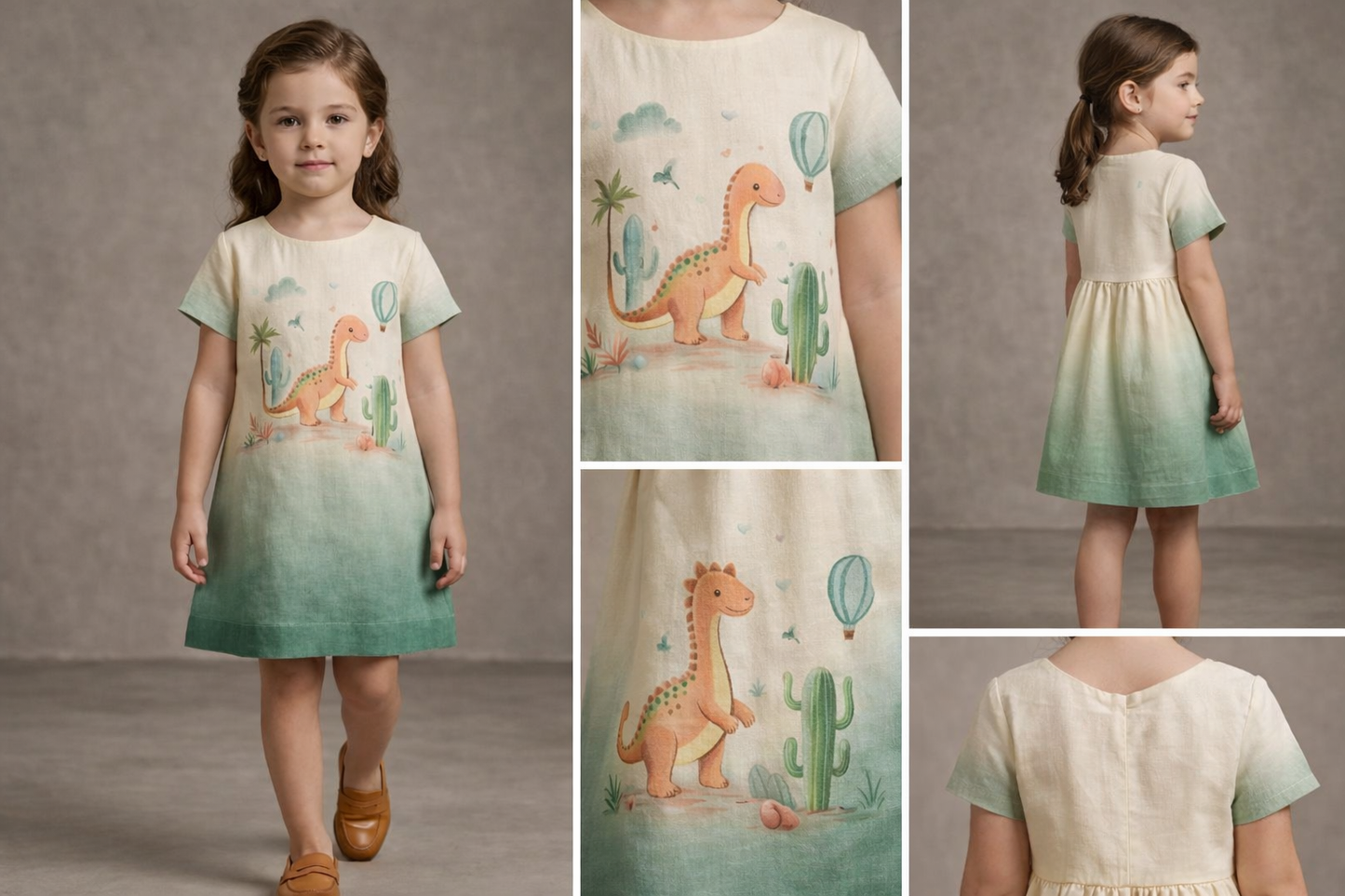 Pre Order: Dino Dreamland Dress