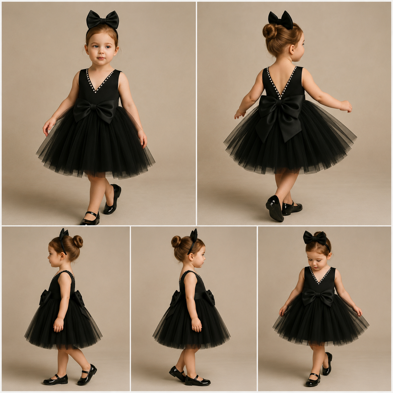 Pre Order: Elegant Black Net Dress