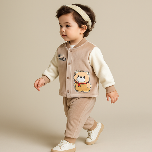 Pre Order: Teddy Warm Unisex Coord Set