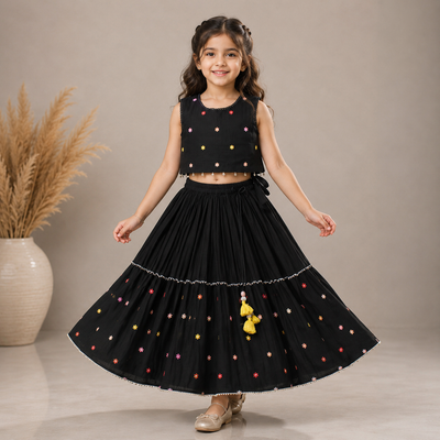 Pre Order : Moonlit Petals Lehenga