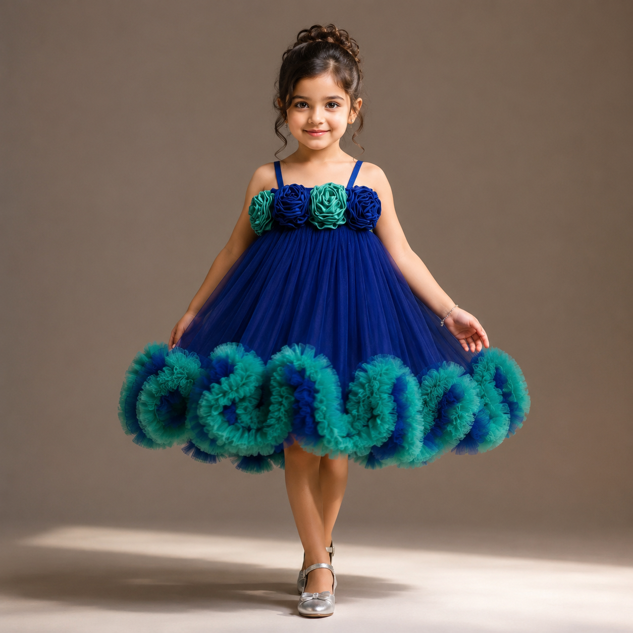 Pre Order: Ocean Bloom Party Dress