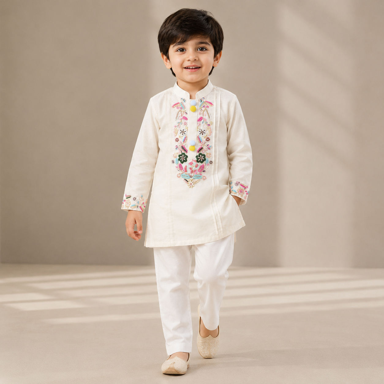 Pre Order: Noor-e-Bahar Kurta Set
