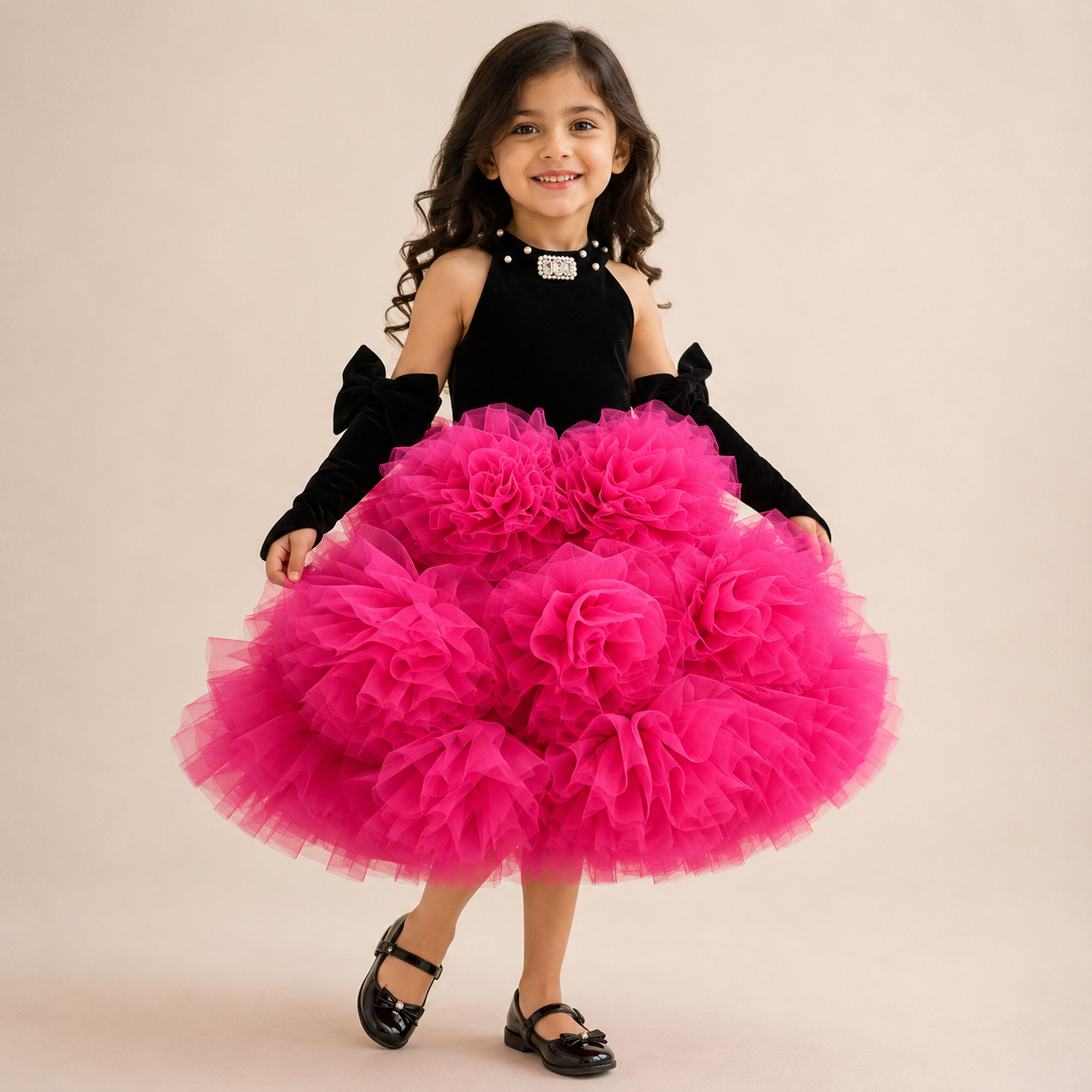 Pre Order: Fuchsia Fantasy Dress