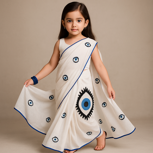 Pre Order: Neeli Nazar Saree