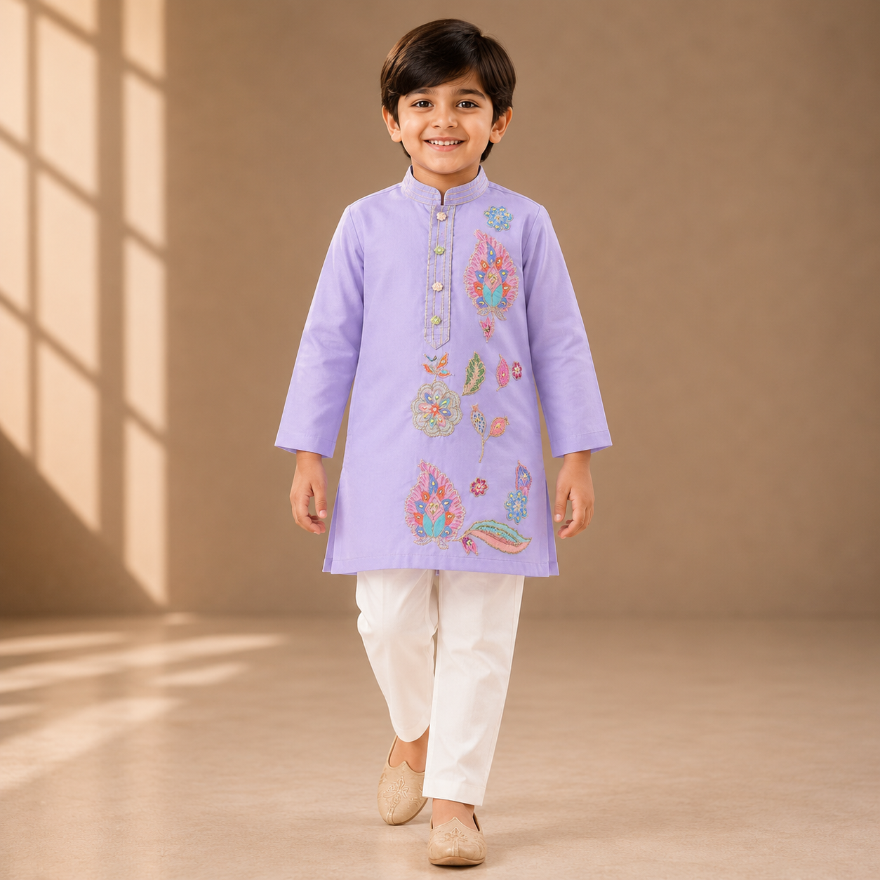 Pre Order: Lavender Noor Kurta Set