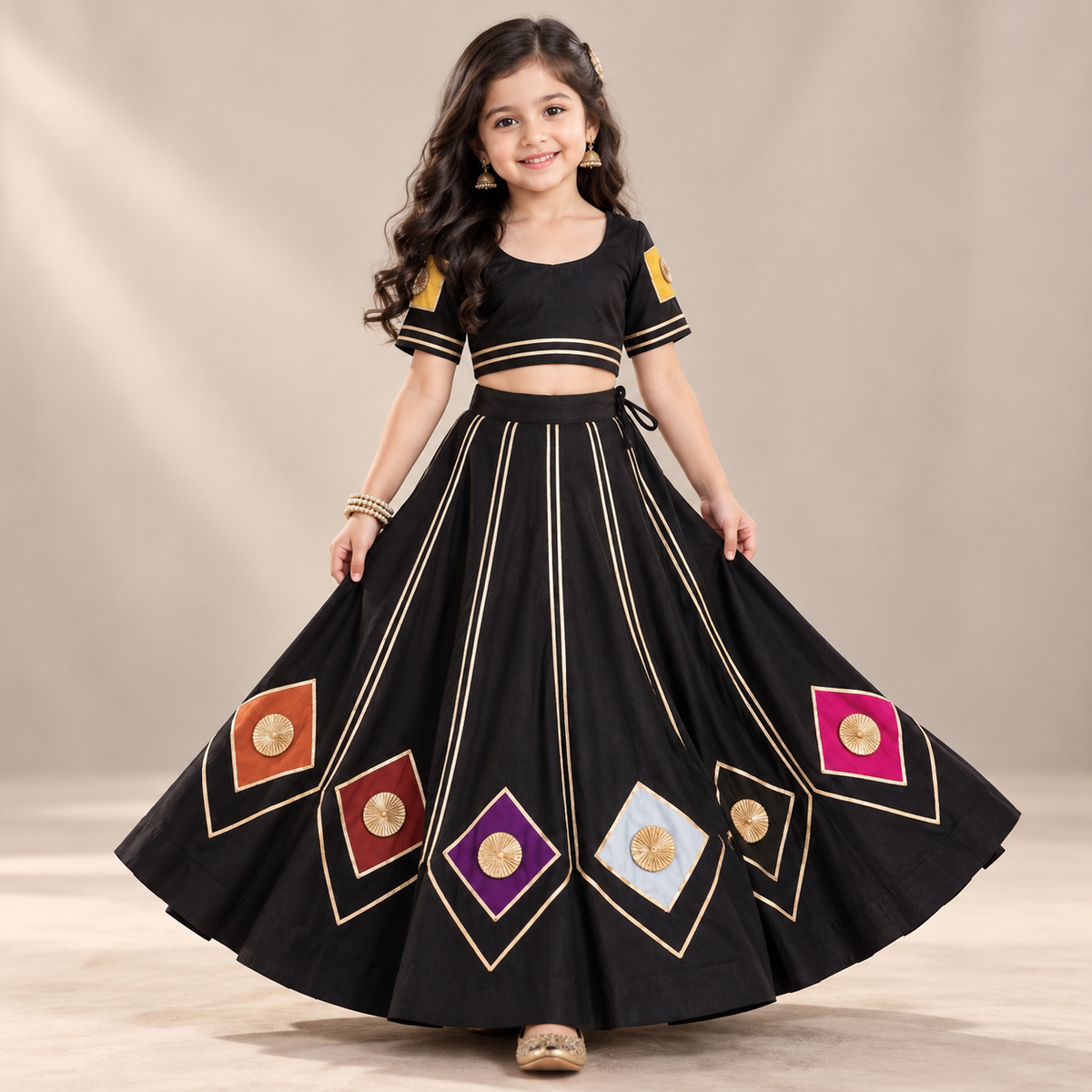 Pre Order : Rangrez Noir Lehenga