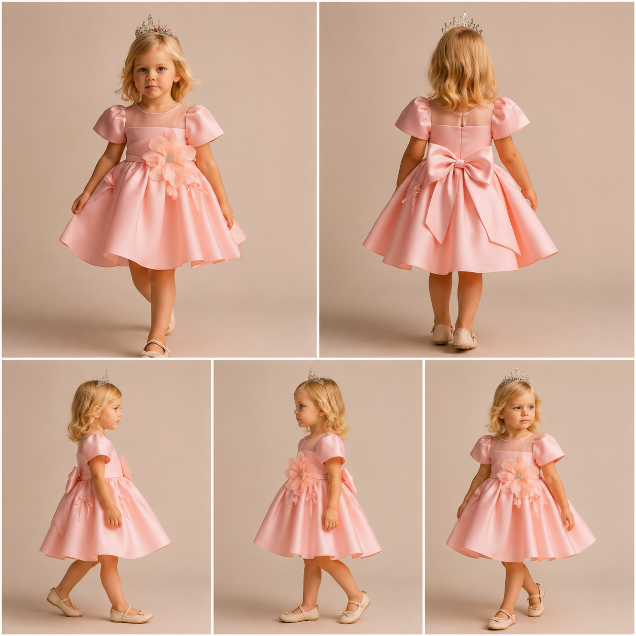 Pre Order: Cox Satin Pink Dress.