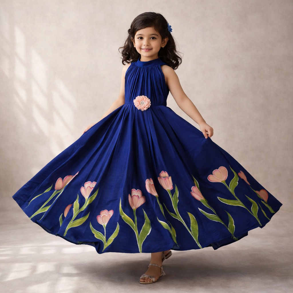 RTD Pre Order: Neelkamal Blossom Gown