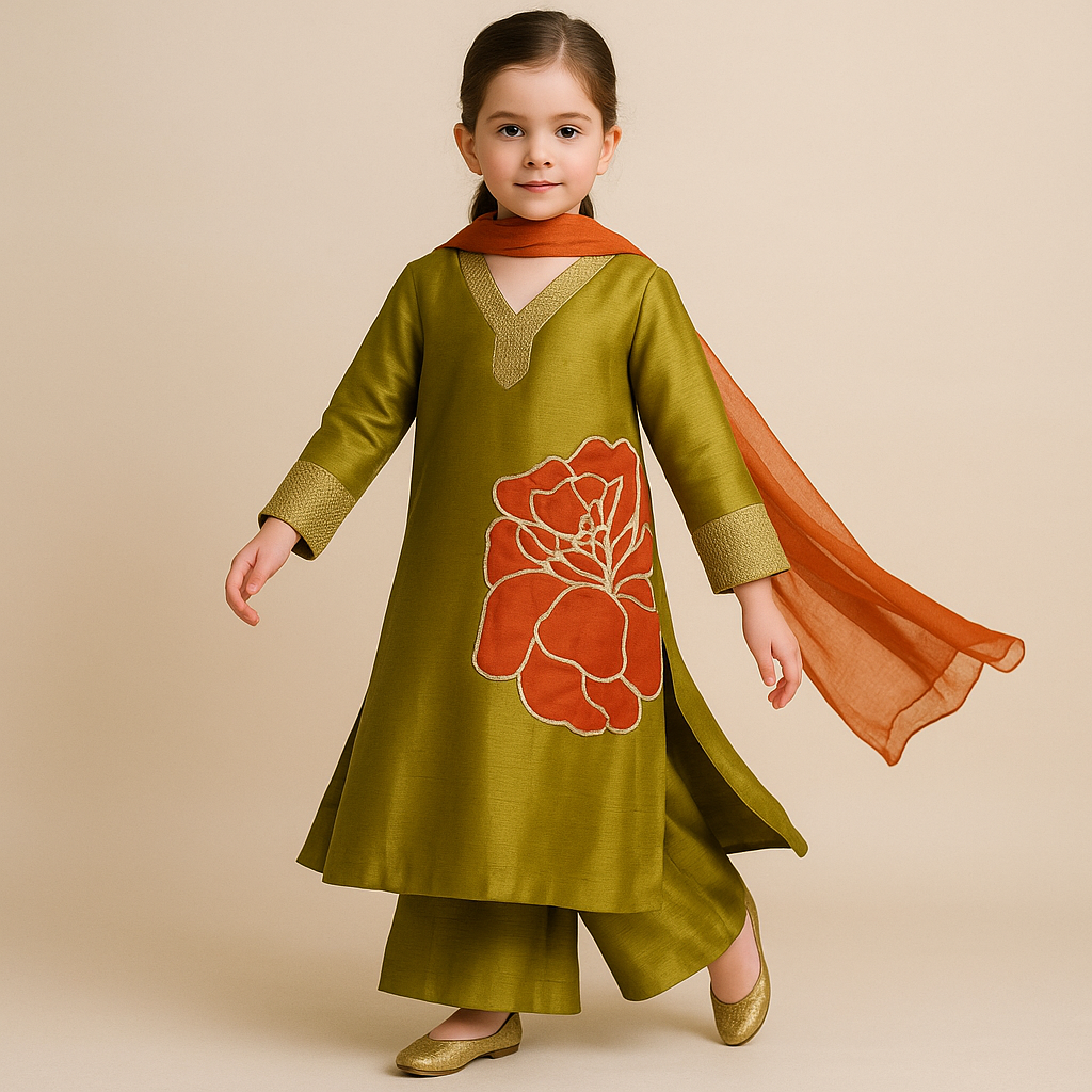 Pre Order: Aranya Bloom Kurta Set
