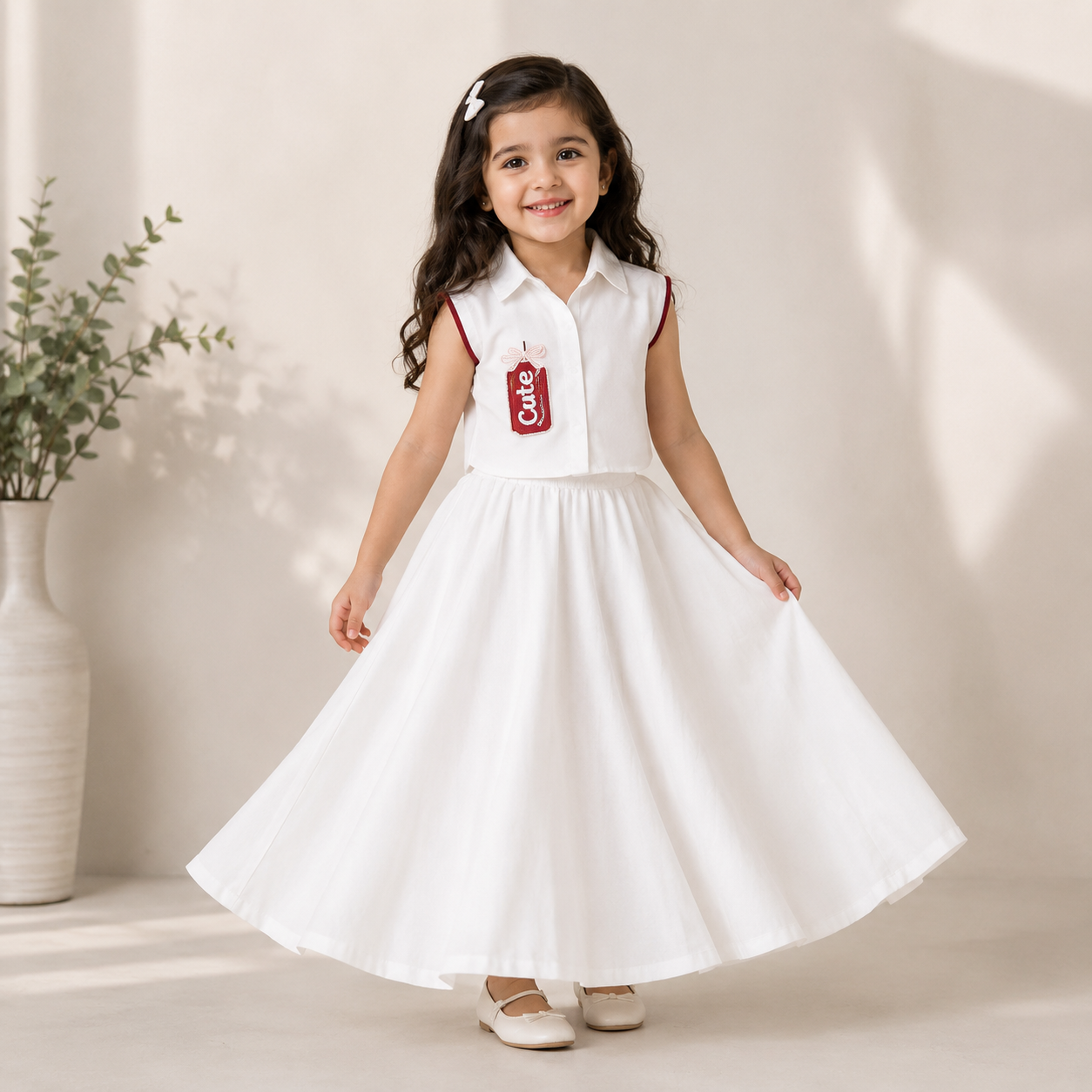 Pre Order : Snow Belle Lehenga Set