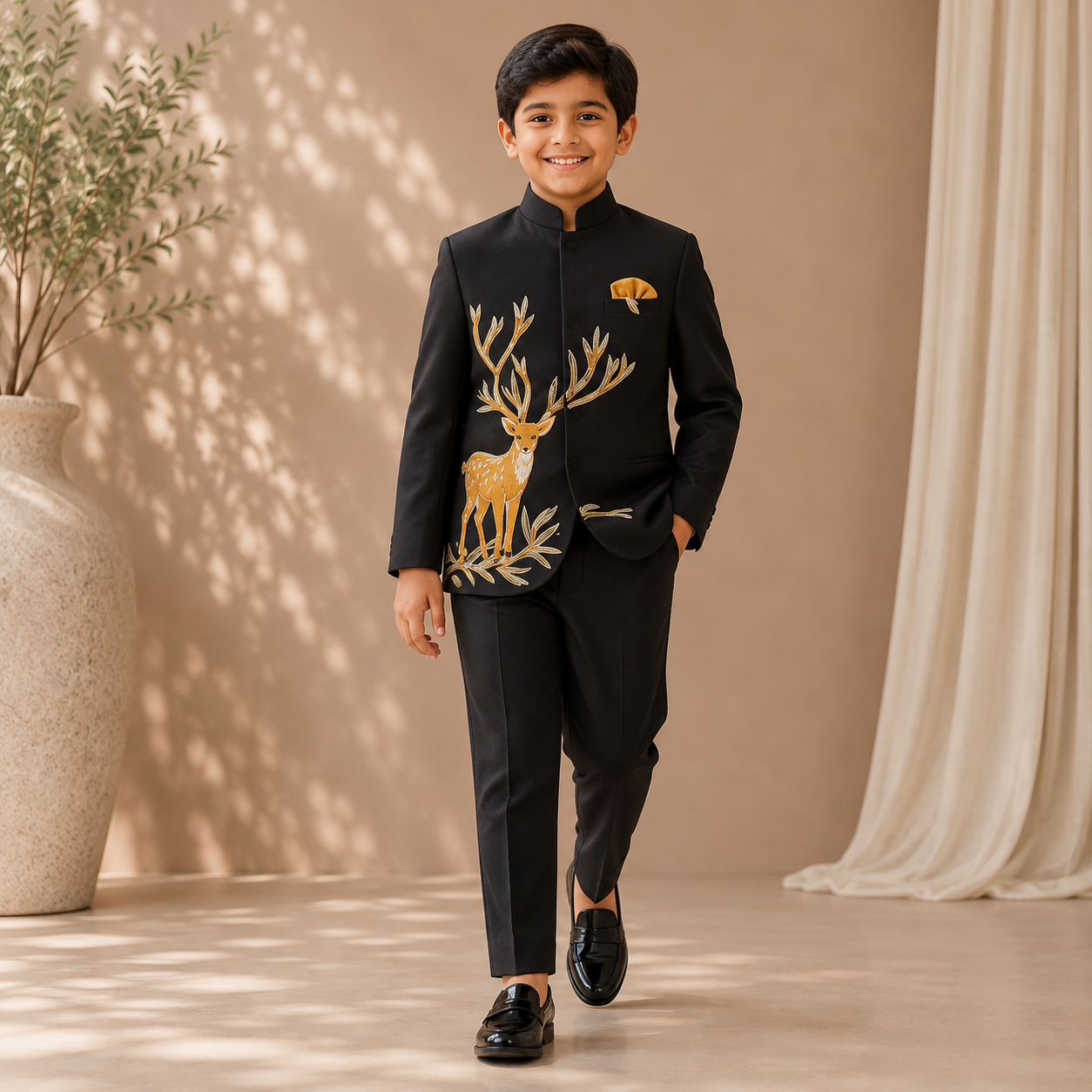 Pre Order: Golden Stag Royale Bandhgala