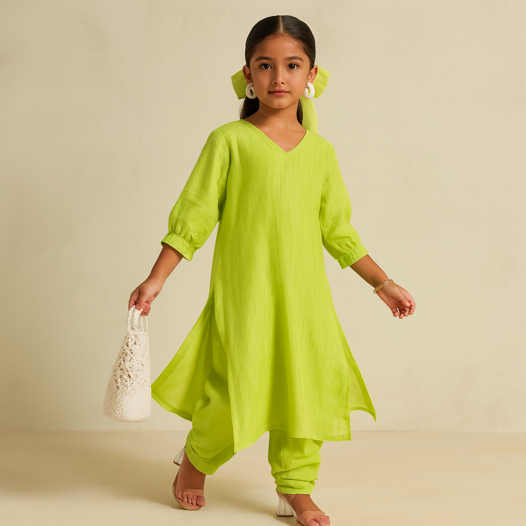 Pre Order:Neon Kurti With Pant