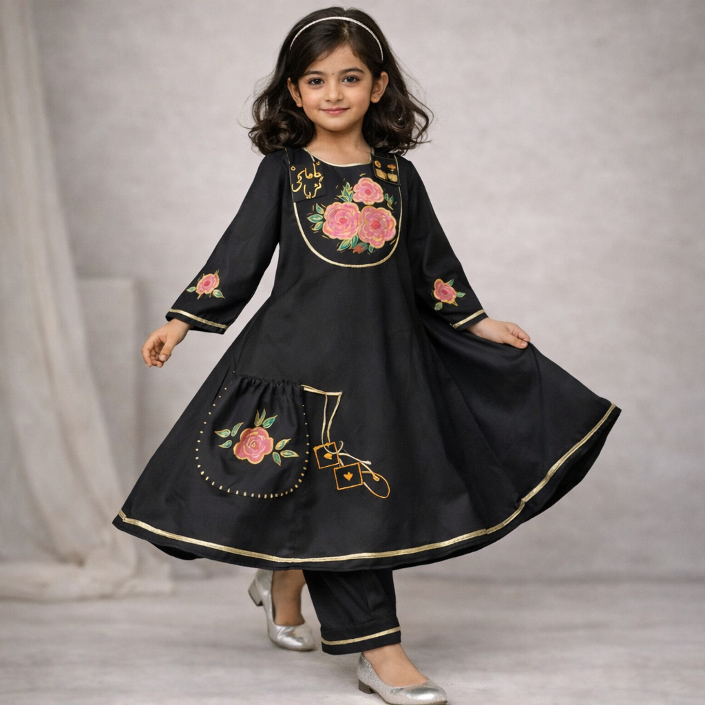 Pre Order:Zara Gul Black Set