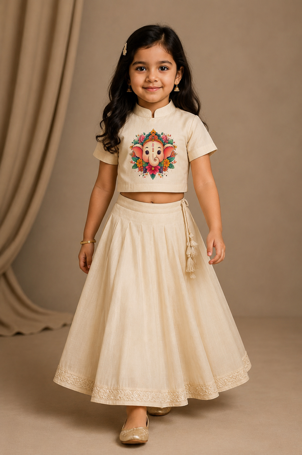 Pre Order : Gajanan Aaradhya Lehenga