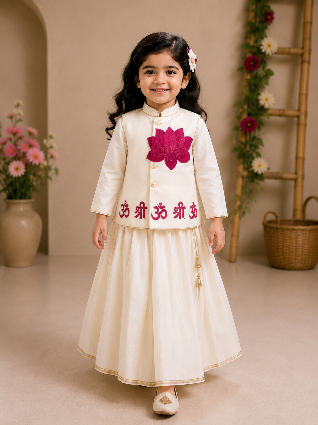 Pre Order: Radha Shreejyoti Lehenga Set