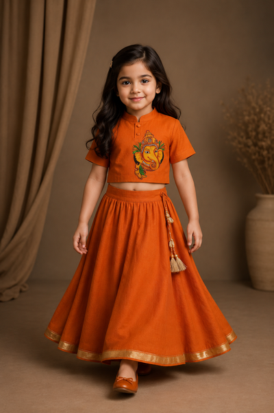 Pre Order : Gajanan Kesari Lehenga