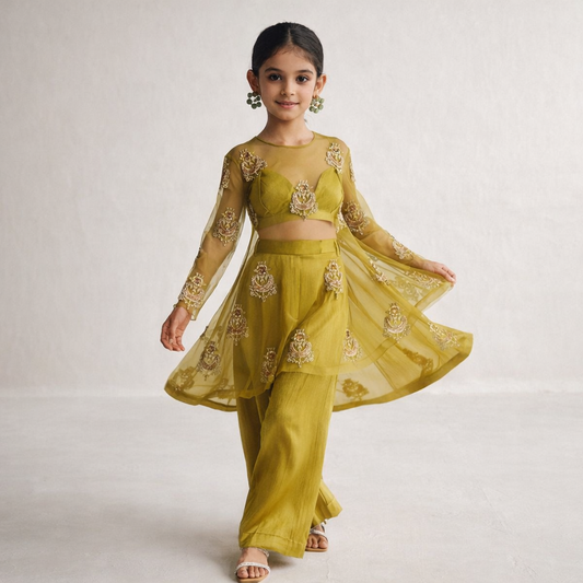 Pre Order: Olive Noor Sharara Set