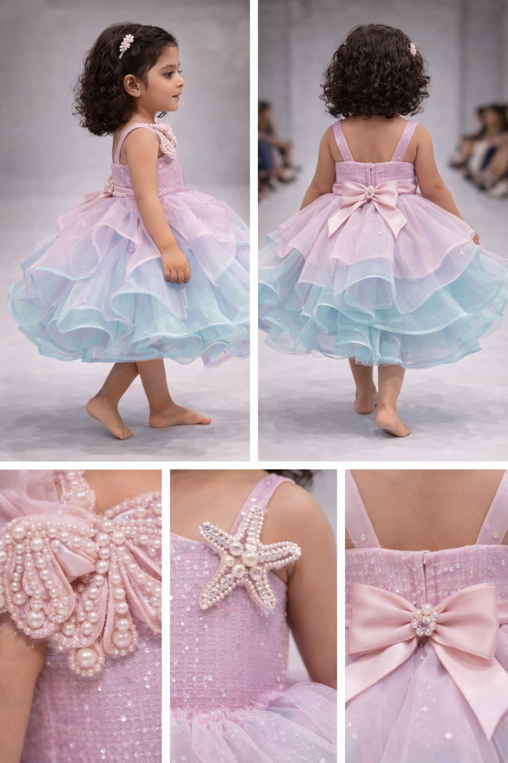 Pre Order: Mermaid Princess Party Dress