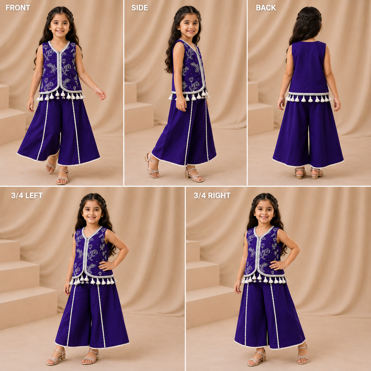 Pre Order: Noor Violet Co-ord Set