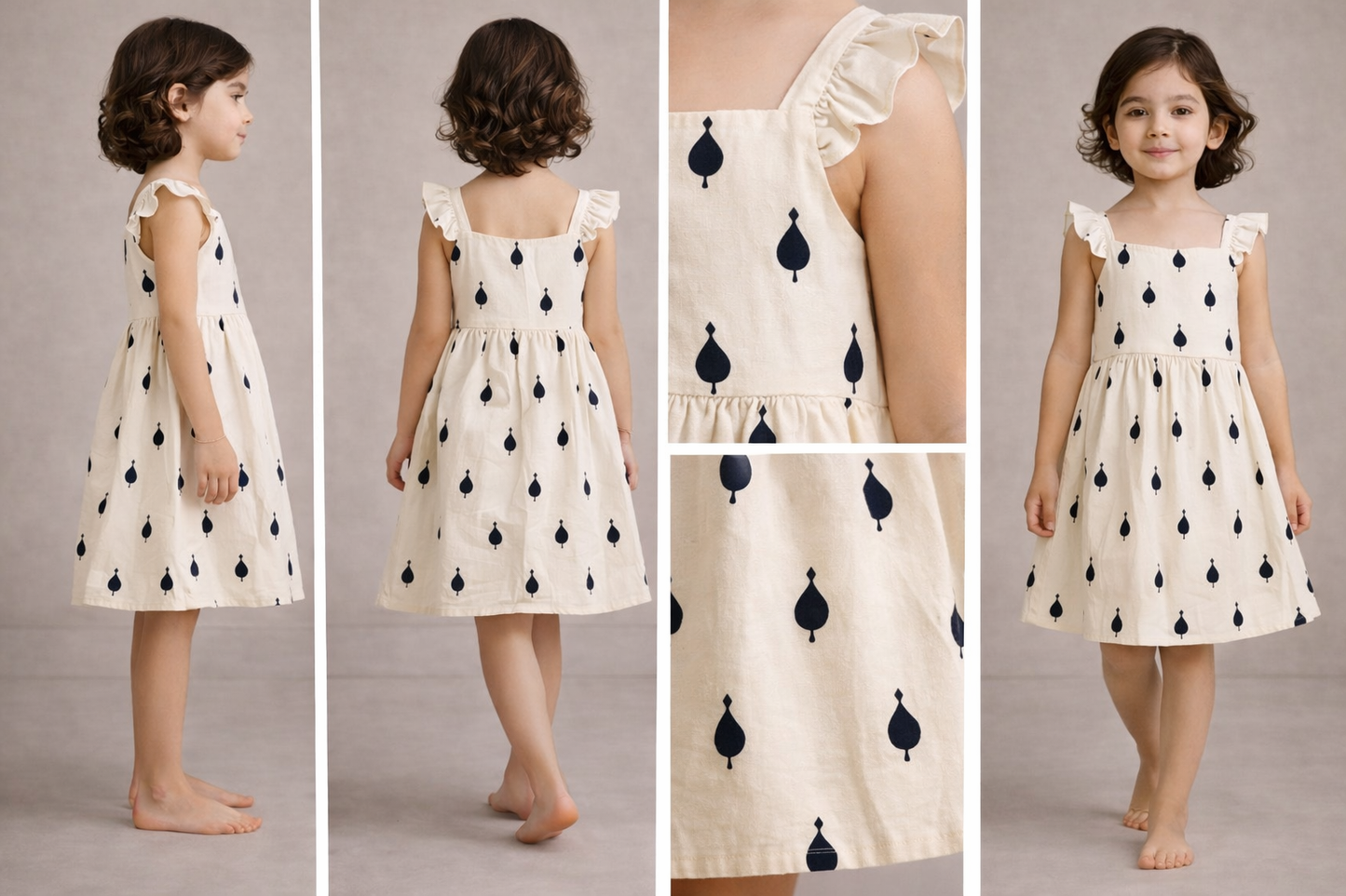 Pre Order: Indigo Whisper Dress