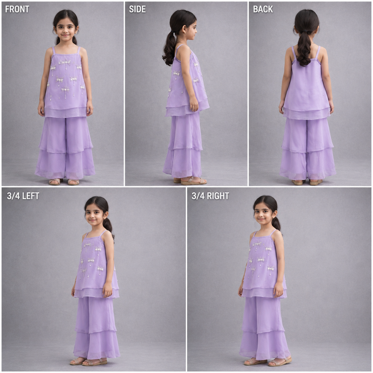 Pre Order: Gul-e-Lavender Outfit