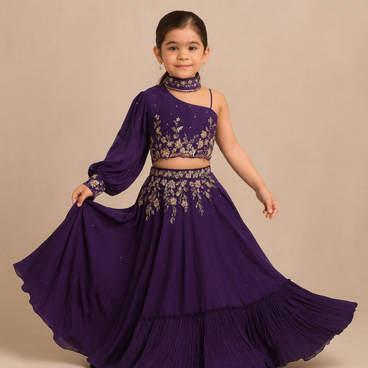 Pre Order:Noor-e-Jamuni  Lehenga Set