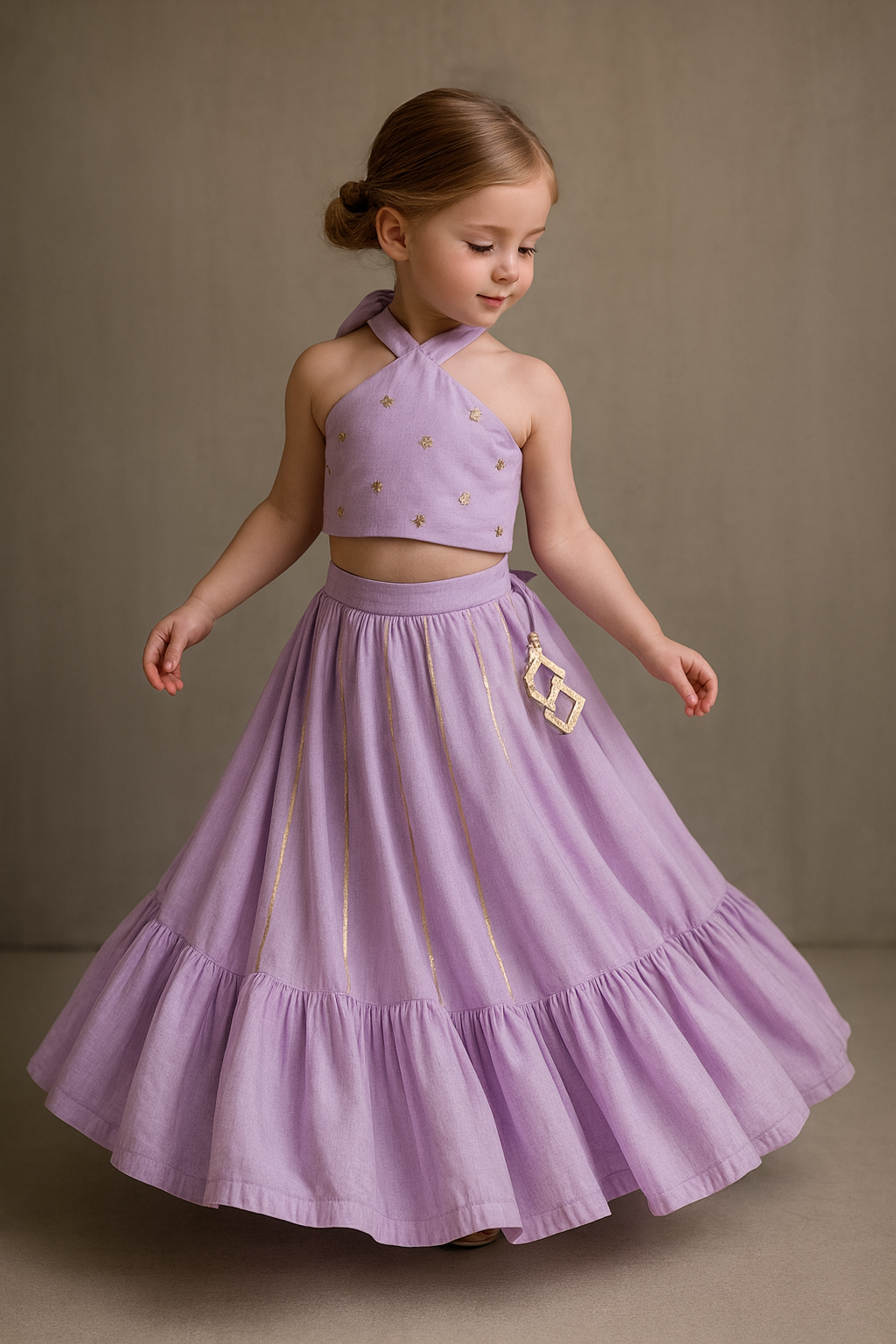 Pre Order: Stylish Sequins Work Top With Lehenga