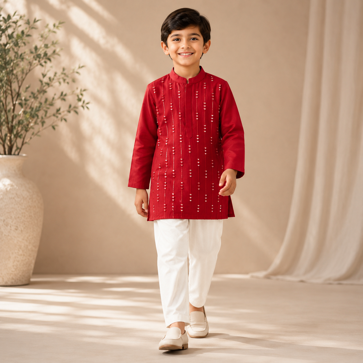 Pre Order: Rakta Veer Kurta Set