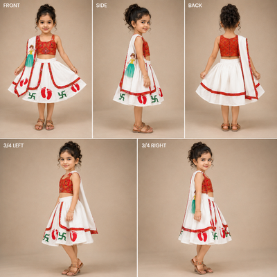 Pre Order: Radha Charan Set