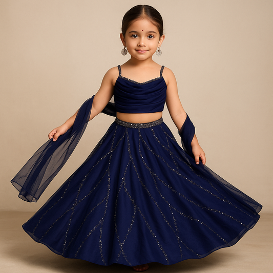 Pre Order: Neel Tara Lehenga Set