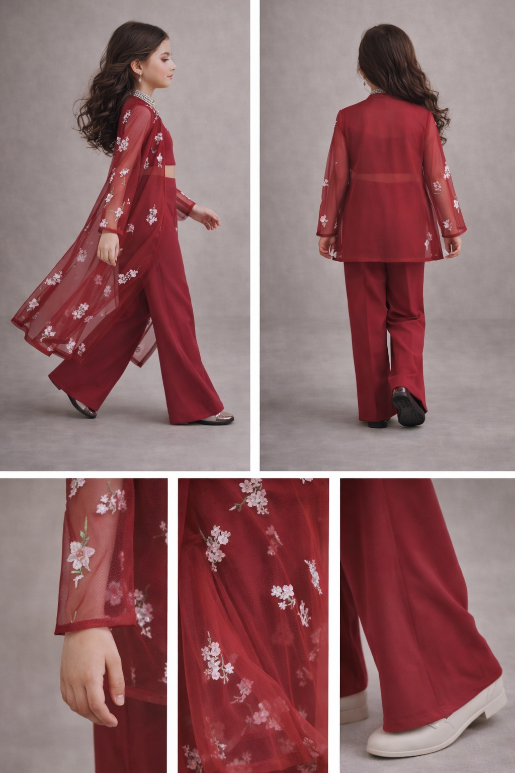 Pre Order: Crimson Rose Co-ord Set